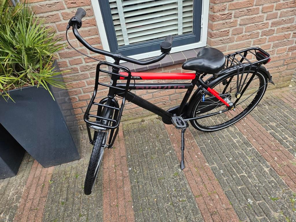 SPARTA 26inch pick-up transportfiets 3 versnellingen, 26 inch of meer, Terugtraprem, Gebruikt, Sparta Pick-up