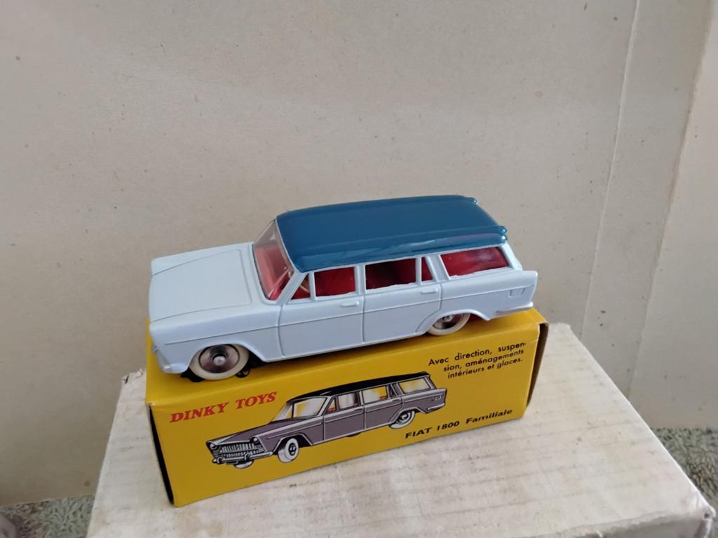 DINKY  TOYS   ATLAS  FIAT 1800 FAMIALE  NO  548, Hobby en Vrije tijd, Modelauto's | 1:43, Ophalen of Verzenden, Auto, Dinky Toys