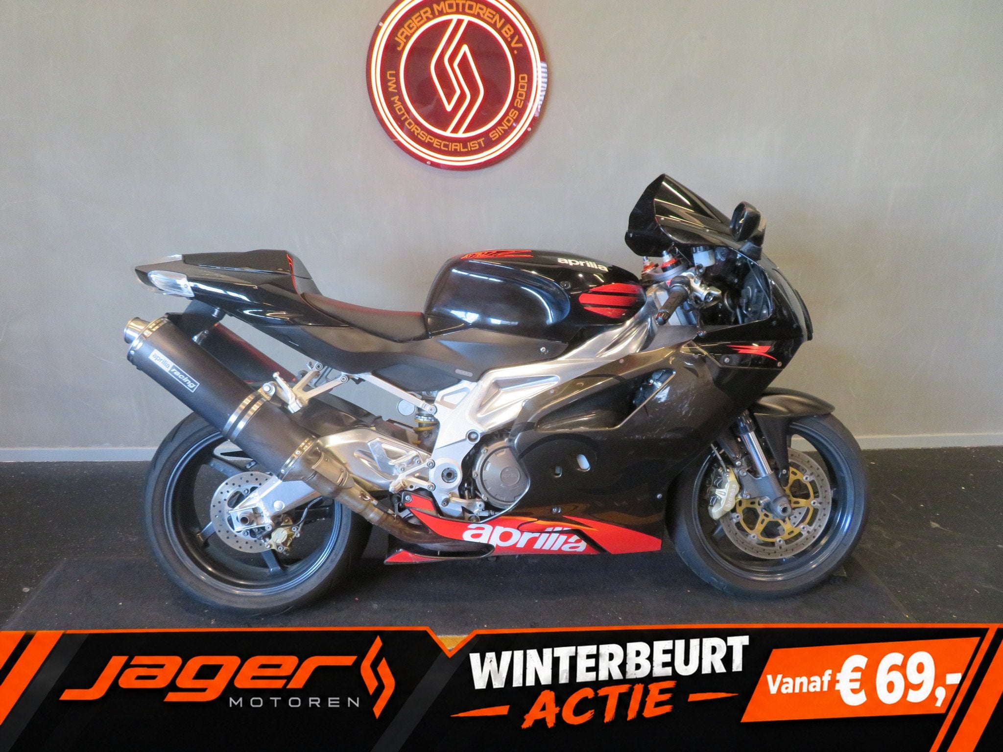 Aprilia RSV 1000 MILLE RACING (bj 2004), Super Sport, Gebruikt, Bedrijf