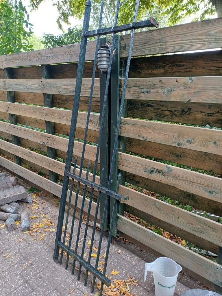 Gietijzeren hek/poort, Ophalen, Gebruikt, IJzer, Sierhekwerk
