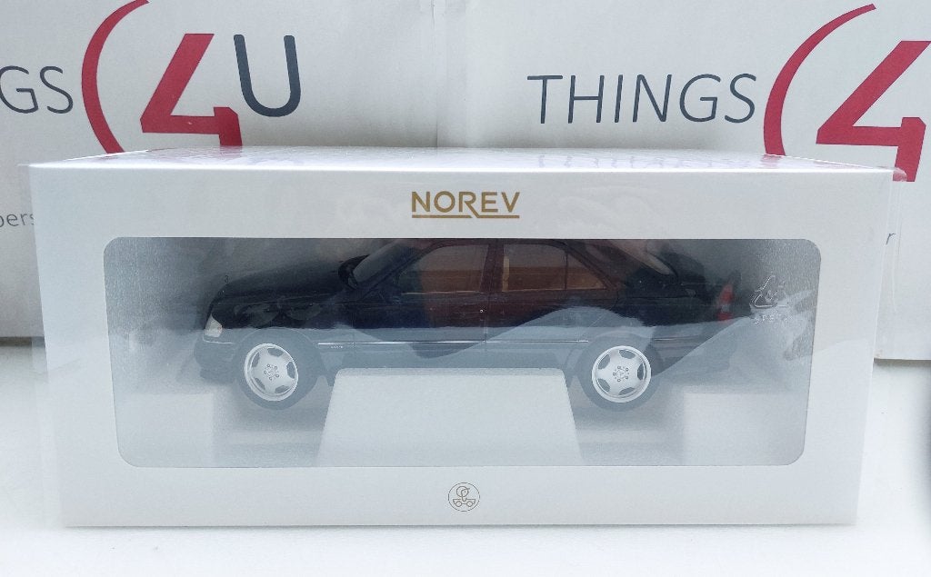 Norev 1:18 Mercedes-Benz C36 AMG W202 1993 zwart nieuw, Ophalen of Verzenden, Nieuw, Auto, Norev