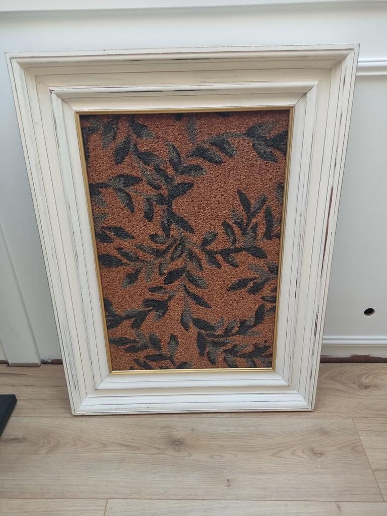 Vintage houten lijst, Ophalen, Gebruikt, Minder dan 50 cm, Minder dan 50 cm
