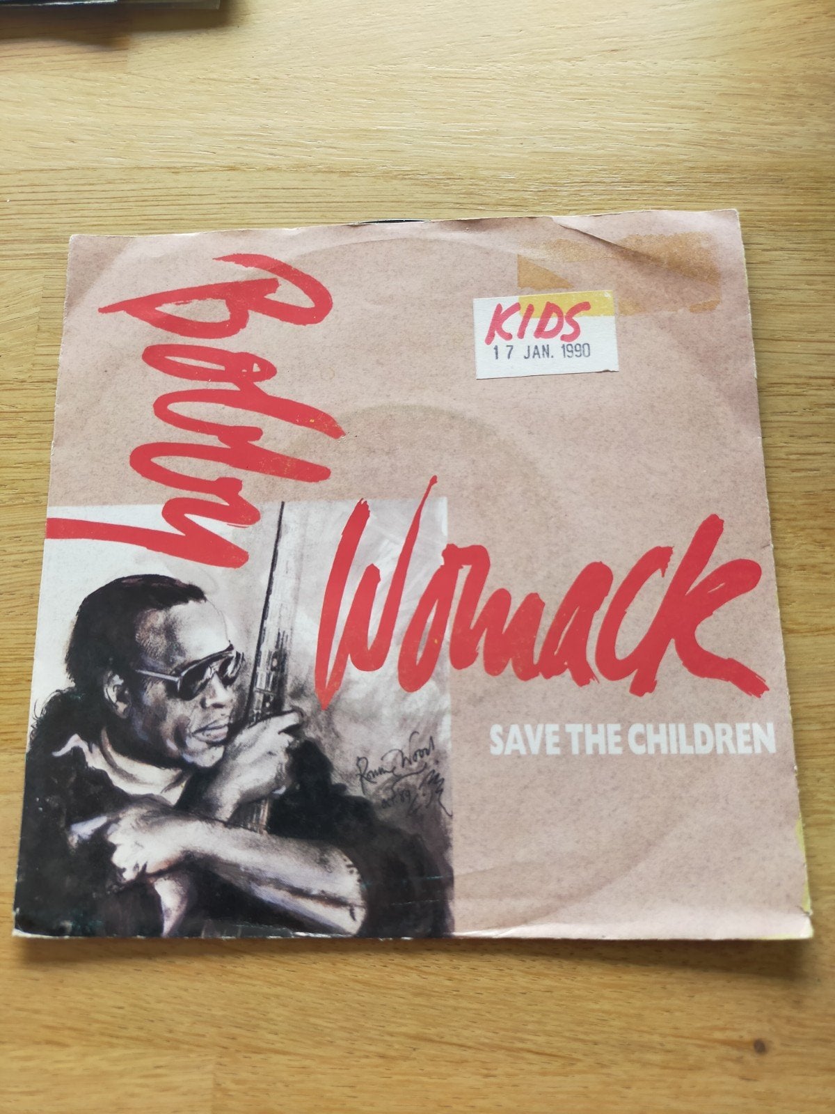 Bobby Womack , save the children, Ophalen of Verzenden, Zo goed als nieuw, Pop