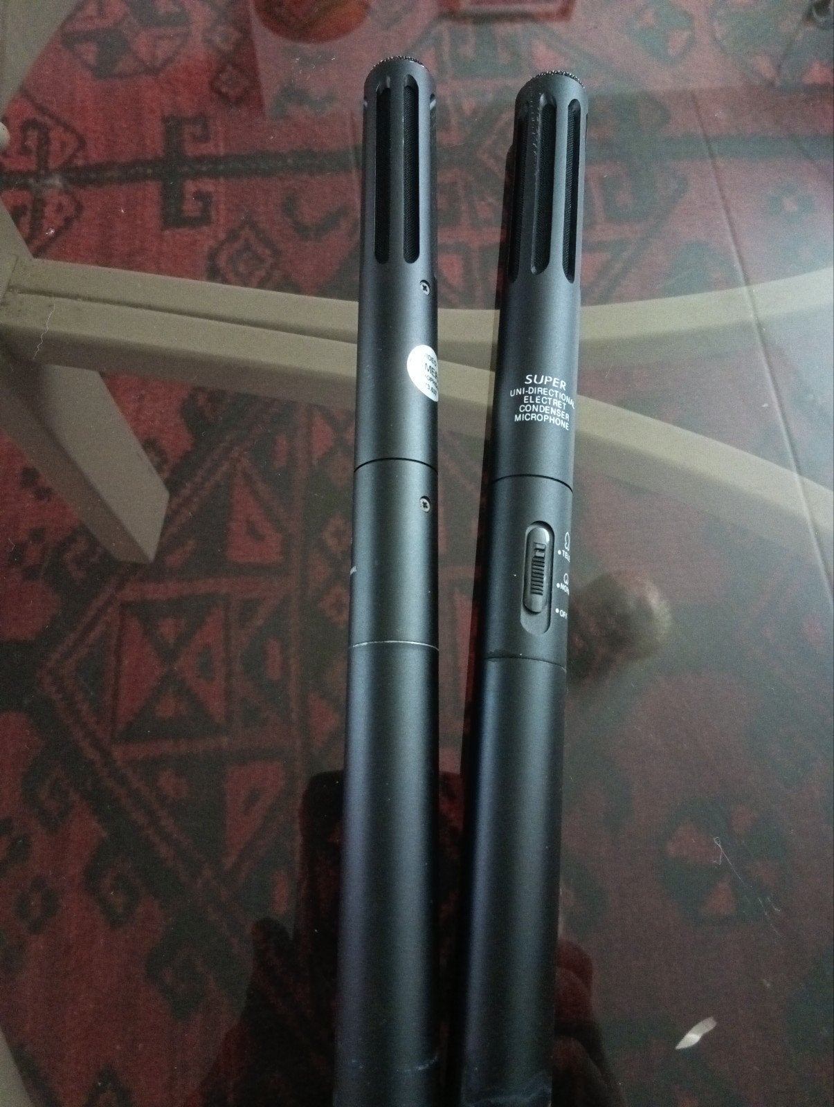 t.bone EM-9600 microfoons 2 stuks richtmicrofoon set van 2, Ophalen of Verzenden, Gebruikt, Overige typen