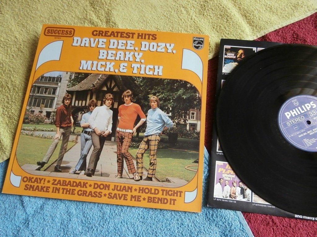 LP - Dave Dee, Dozy, Beaky, Mick & Tich - Greatest Hits., LP, Pop, 12 inch, Fotohoes