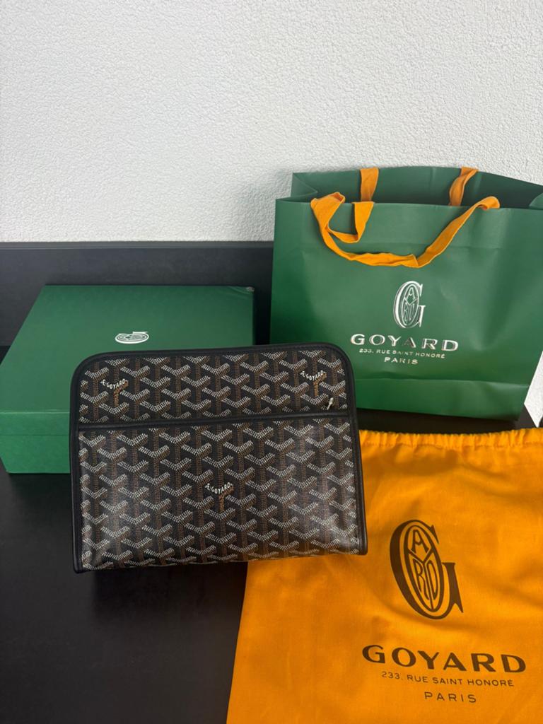 Goyard jouvence MM pouch, 25cm, Echt leer, AAA+ kwaliteit, Ophalen of Verzenden, Nieuw