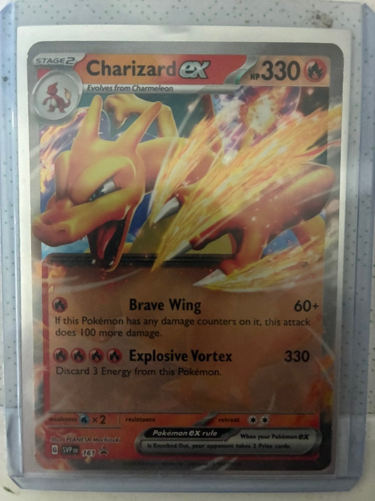 Charizard EX, Ophalen, Zo goed als nieuw, Losse kaart