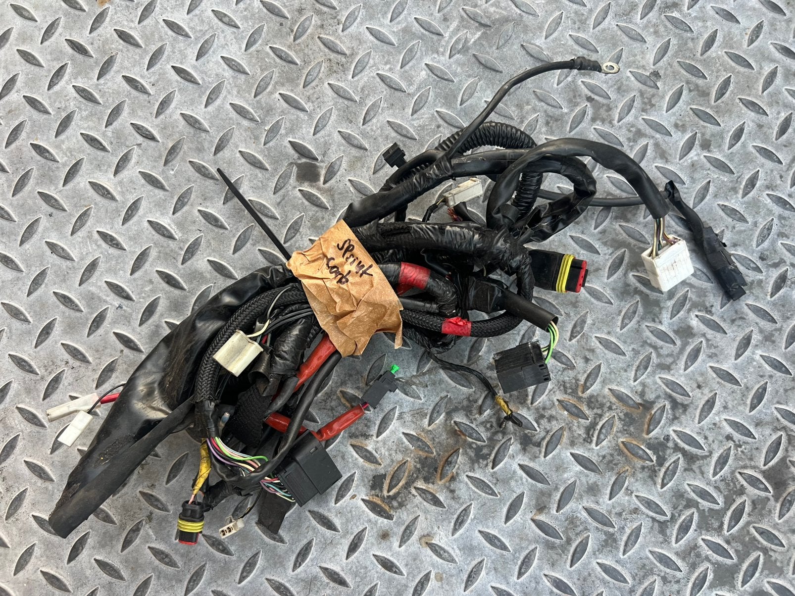 Kabelboom Vespa Sprint carburateur versie 50cc 4 takt 2v, Gebruikt, Ophalen of Verzenden, Vespa, Sprint