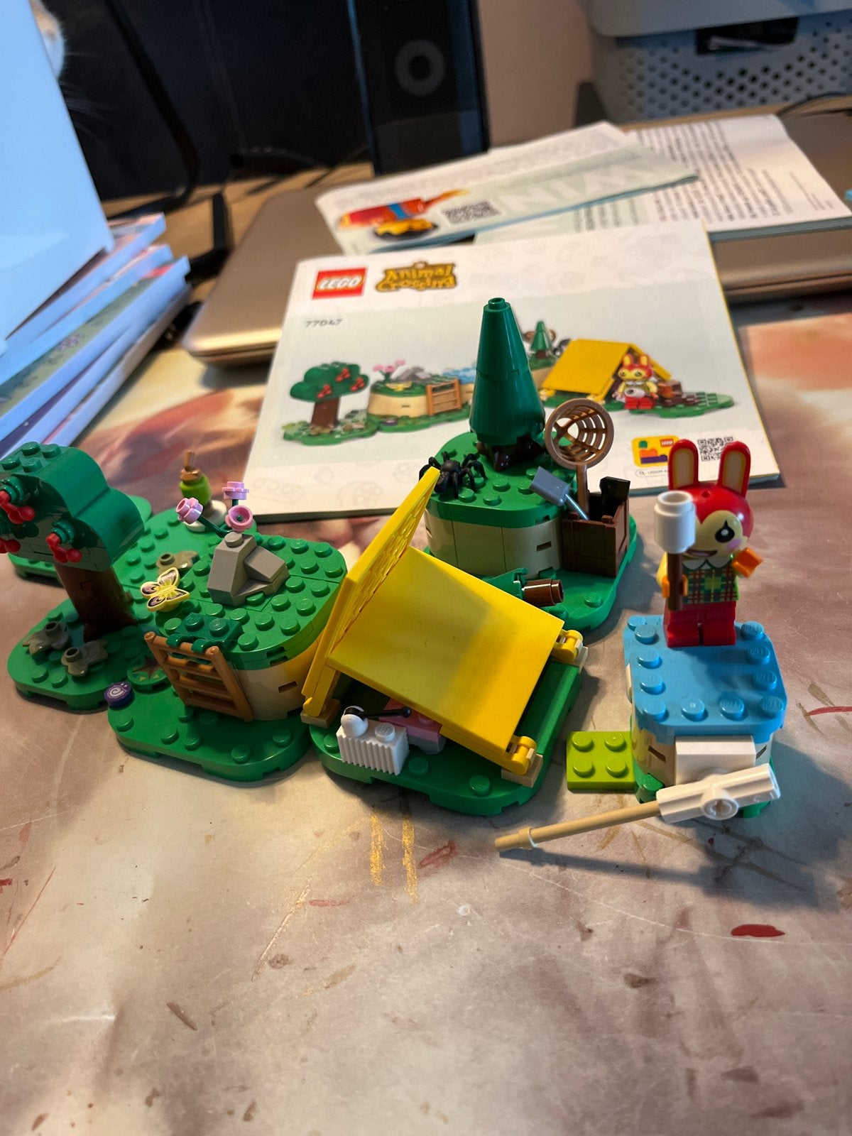 Lego Animal Crossing 77047 - Kamperen op het eiland, Overige thema's, Lego, Ophalen of Verzenden, Zo goed als nieuw