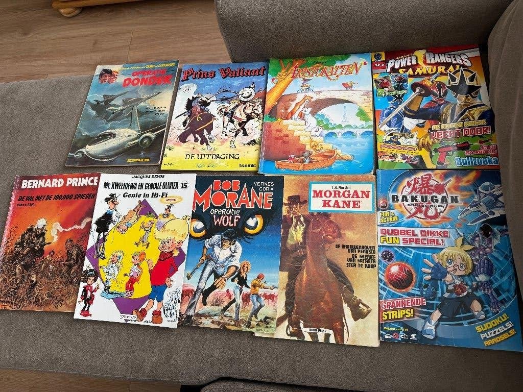 Diverse stripboeken o.a: Bob morane e.d., Meerdere stripboeken, Ophalen of Verzenden, Gelezen
