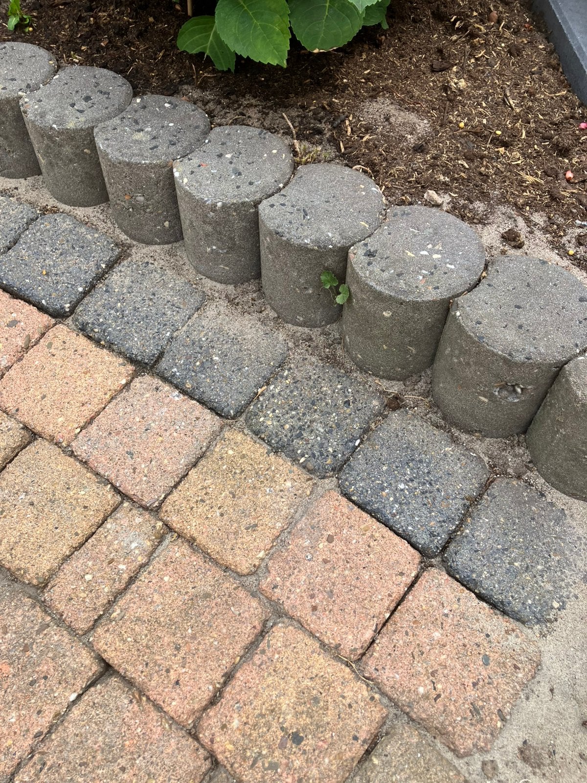 Betonnen rand boarder, Tuin en Terras, Grind, Keien en Split, Ophalen, Zo goed als nieuw, Overige typen