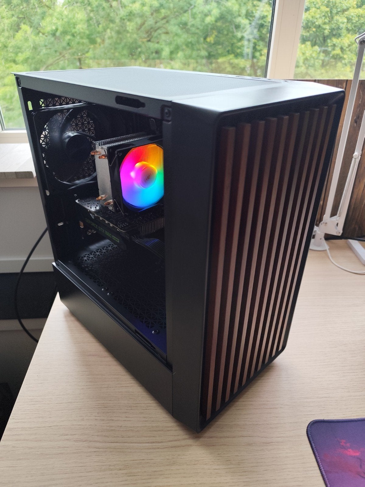 RGB Gaming PC | i5-9500T | GTX 1660 Super | 16GB | 1TB, Zelf gebouwde pc, Ophalen of Verzenden, Zo goed als nieuw, Gaming