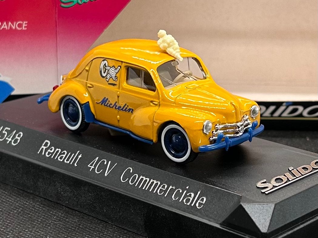 Solido Renault 4CV Michelin 1:43 OVP, Verzenden, Zo goed als nieuw, Auto, Solido