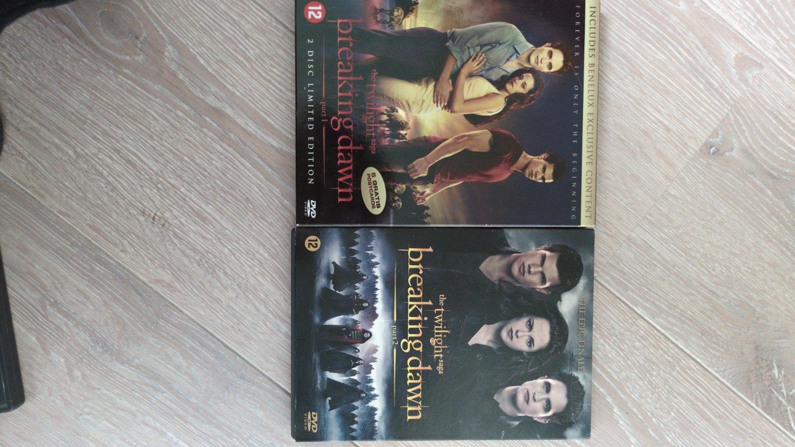 The Twilight Saga: Breaking Dawn Part 1 & 2 DVD's, Ophalen, Nederlands, Fantasy, Inclusief doosje
