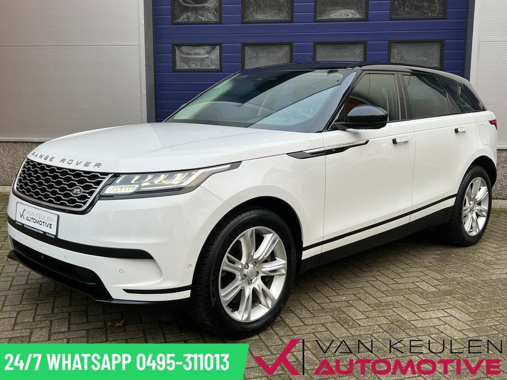 Range Rover Velar P400e PHEV 404 PK l Trekhaak l 1e eigenaar, Auto's, Land Rover, Automaat, 404 pk, Gebruikt, Zwart