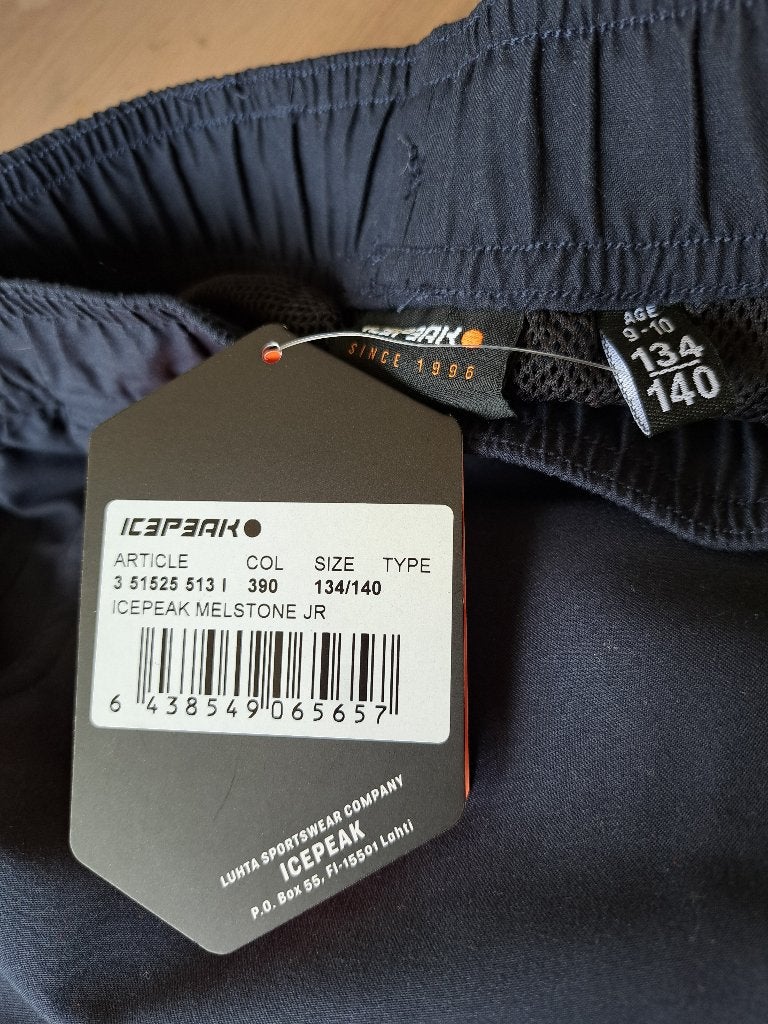 icepeak ice peak blauwe sport zwembroek nieuw maat 134-140, Ophalen of Verzenden, Icepeak, Jongen, Nieuw