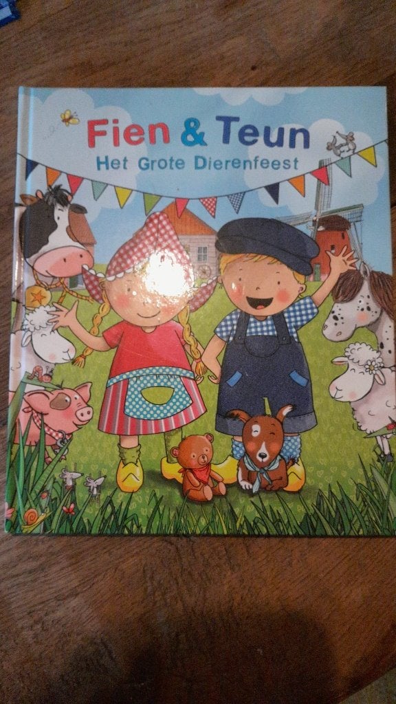 Fien & Teun - Het grote dierenfeest, Fictie algemeen, Jongen of Meisje, Ophalen of Verzenden, Zo goed als nieuw