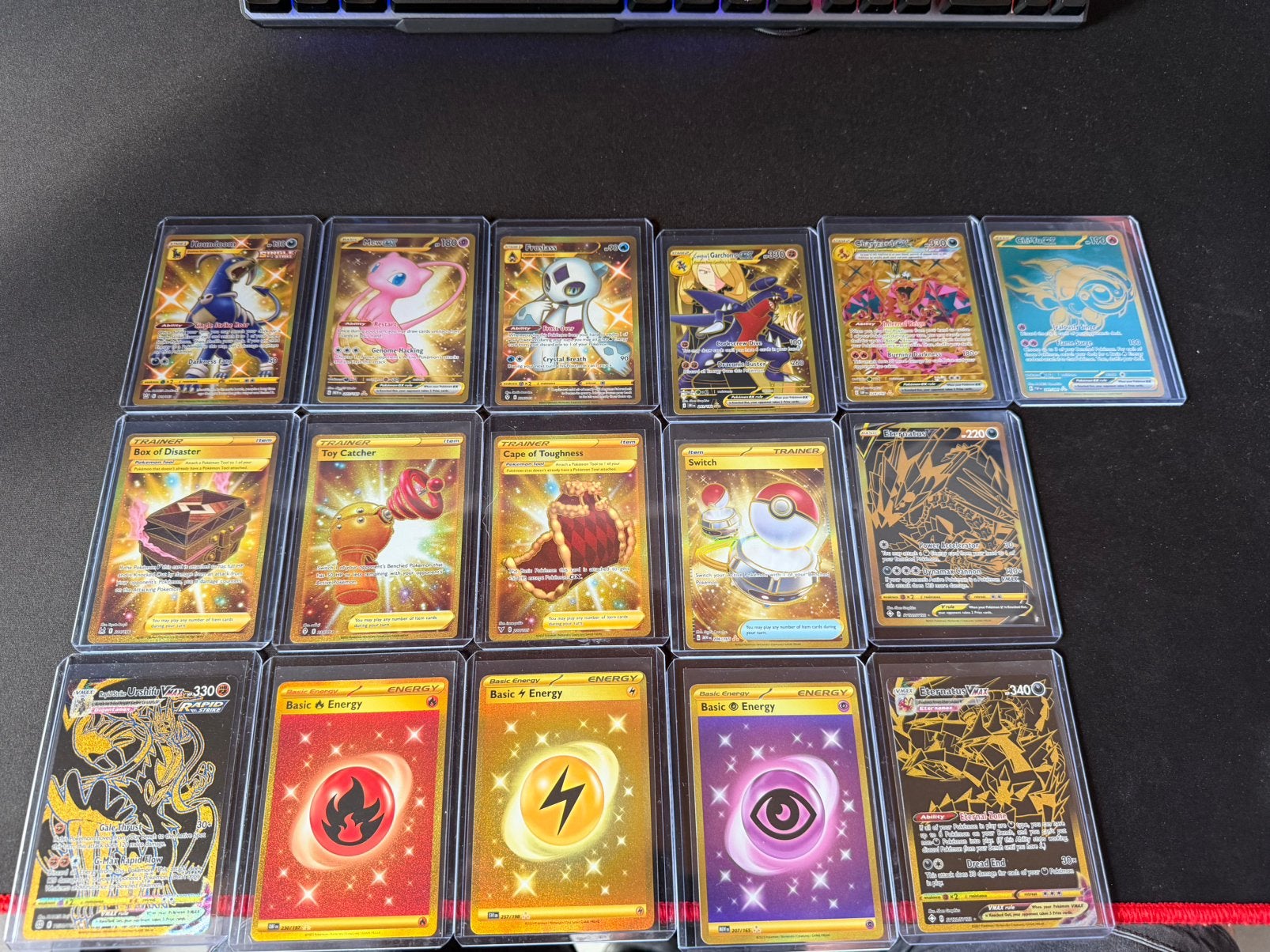 Pokémon kaarten: Gold cards full arts, Ophalen of Verzenden, Zo goed als nieuw, Meerdere kaarten