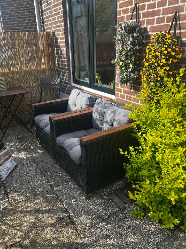 Tuinstoelen - Jan des Bouvrie, Ophalen, Gebruikt, Wicker