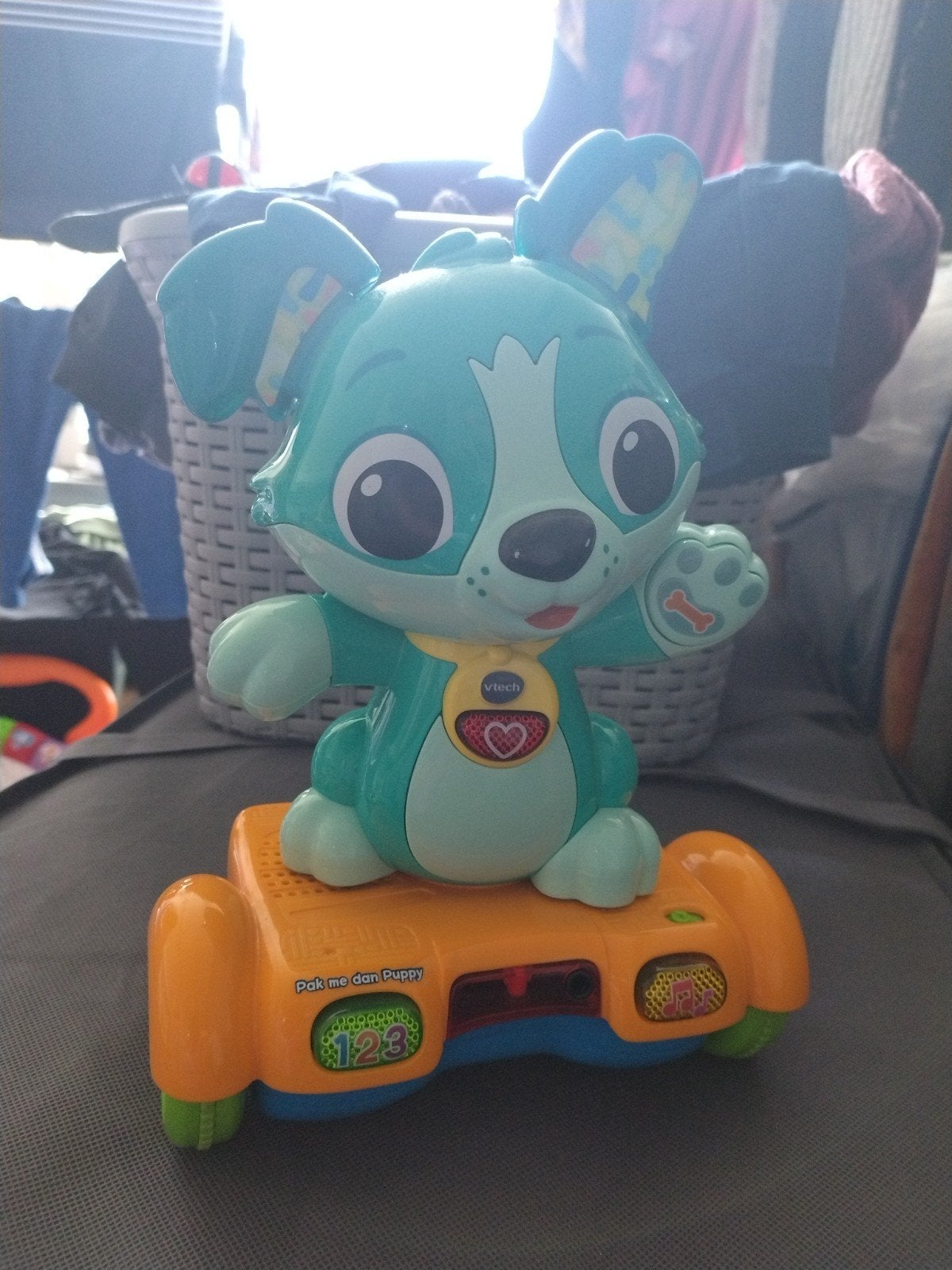 VTech Pak me dan Puppy op hoverboard, Ophalen of Verzenden, Gebruikt, Overige typen, Met geluid