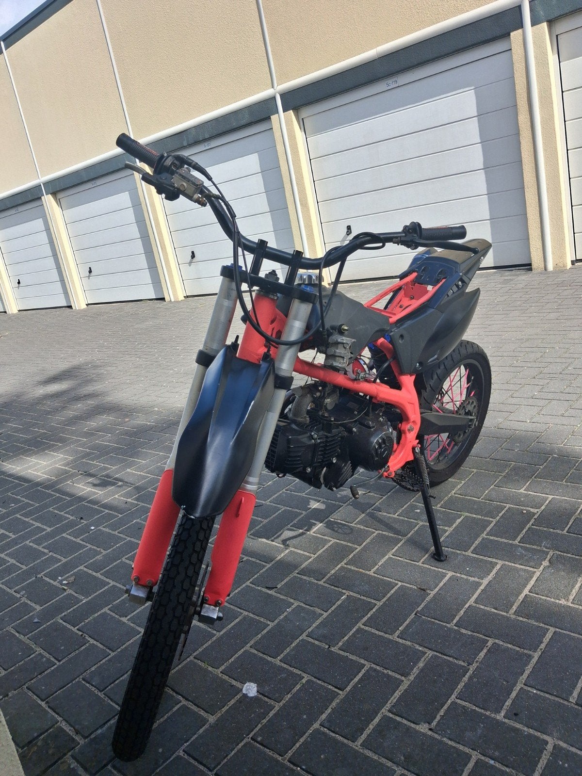 pitbike zongshen 212cc, Ophalen, Gebruikt, Overige merken