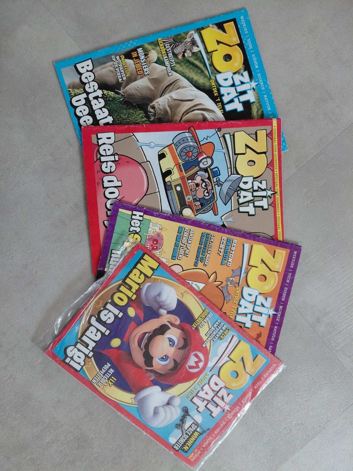 4 tijdschriften Zo Zit Dat, Boeken, Ophalen of Verzenden, Gelezen, Wetenschap en Natuur