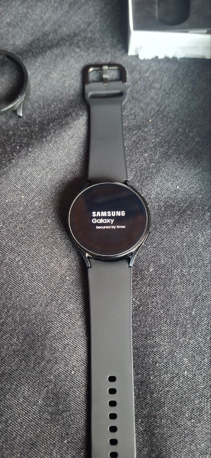 Samsung watch 4 44mm smartwatch, Sieraden, Tassen en Uiterlijk, Smartwatches, Gebruikt, Zwart, Ophalen of Verzenden, Samsung watch4 44mm