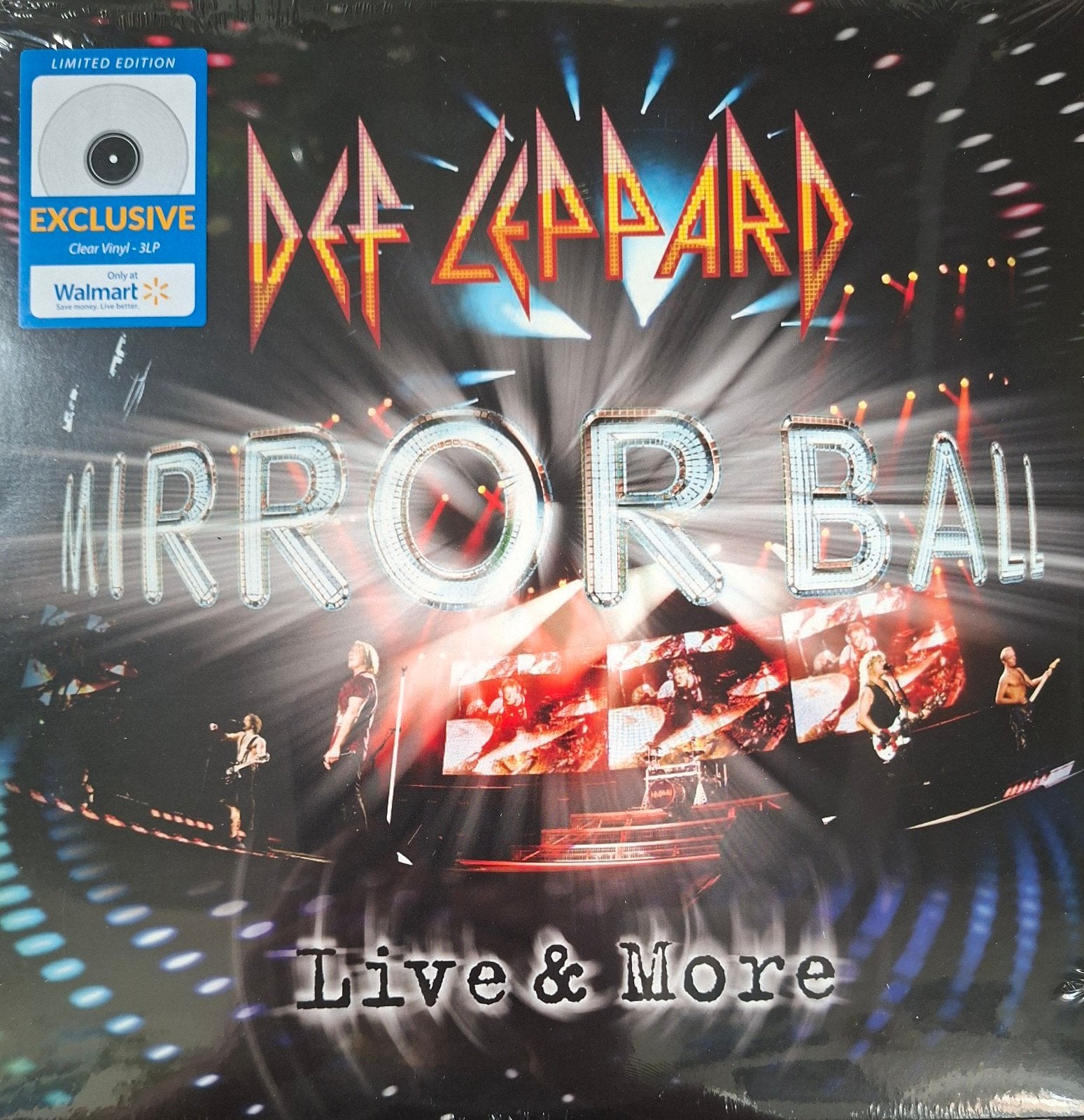 3LP DEF LEPPARD - Mirror Ball   Live & More U.S., Ophalen of Verzenden, Nieuw in verpakking