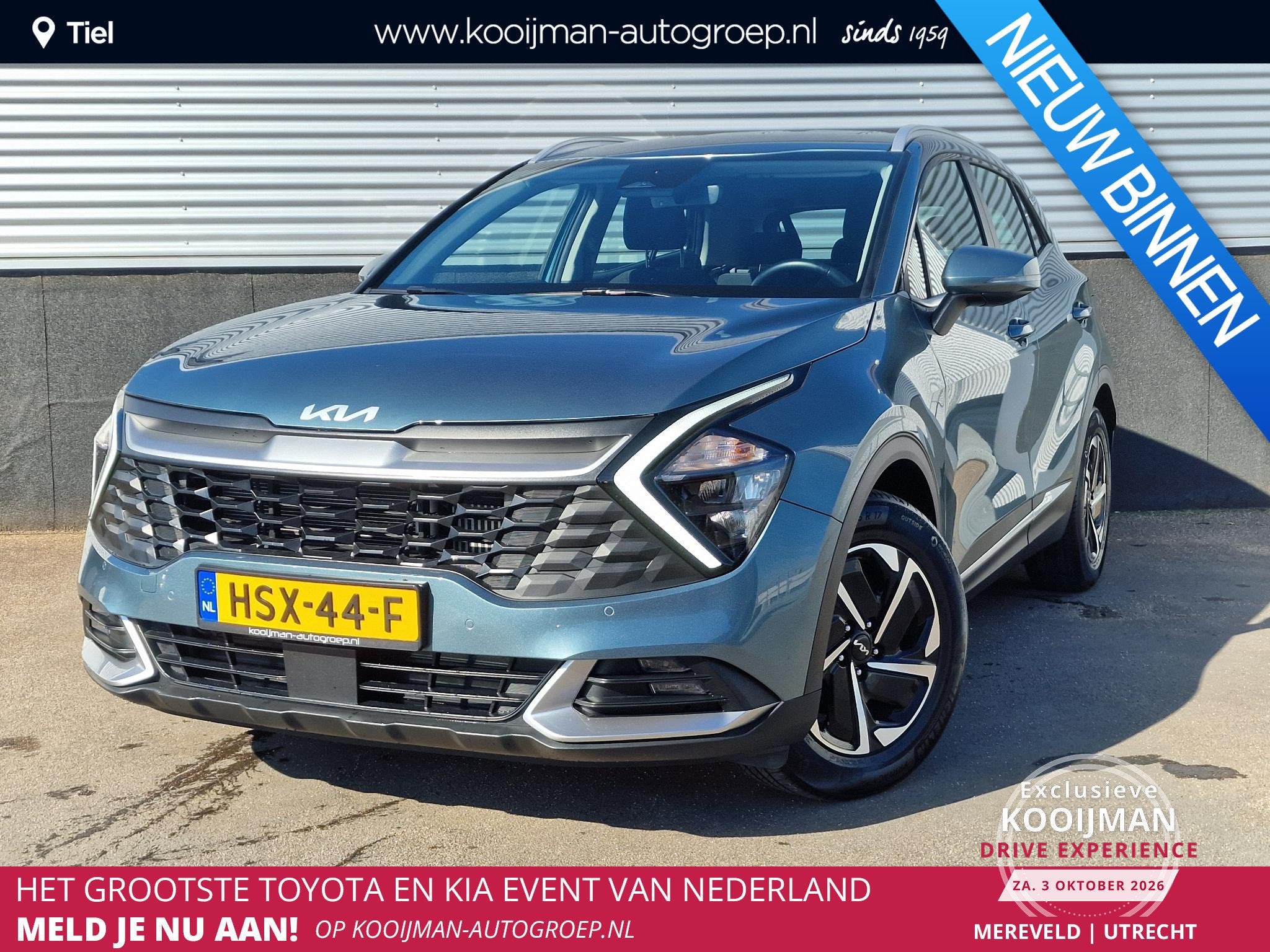 Kia Sportage 1.6 T-GDi MHEV DynamicLine Automaat, Trekhaak,