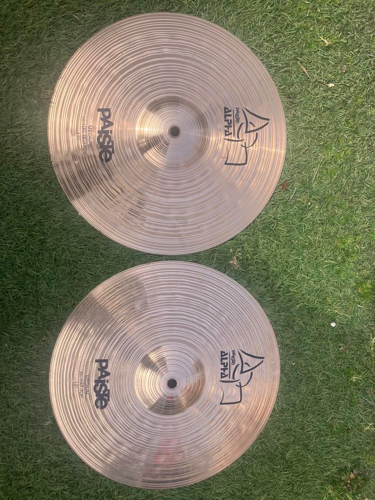 Paiste Alpha 13” medium hi hat, Ophalen of Verzenden, Zo goed als nieuw, Overige merken