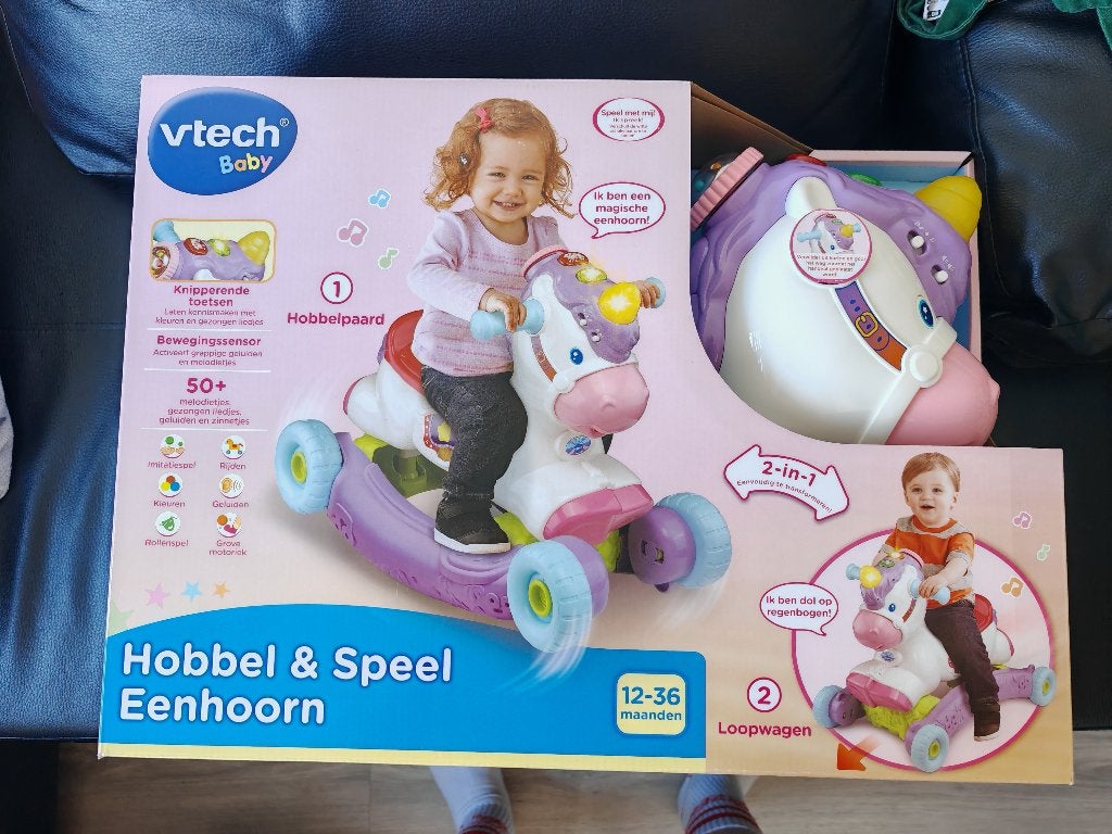 VTech Baby Hobbel & Speel Eenhoorn – Nieuw in doos, Ophalen, Nieuw, 6 maanden tot 2 jaar