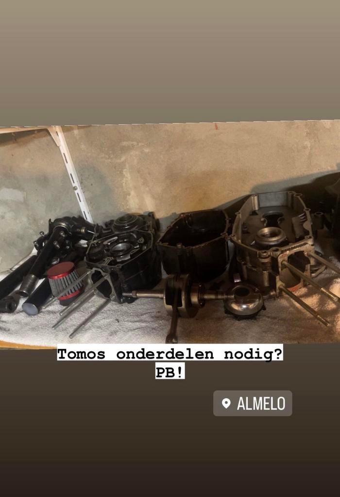 Tomos onderdelen te koop!, Fietsen en Brommers, Brommers | Tomos, Ophalen of Verzenden, Standard