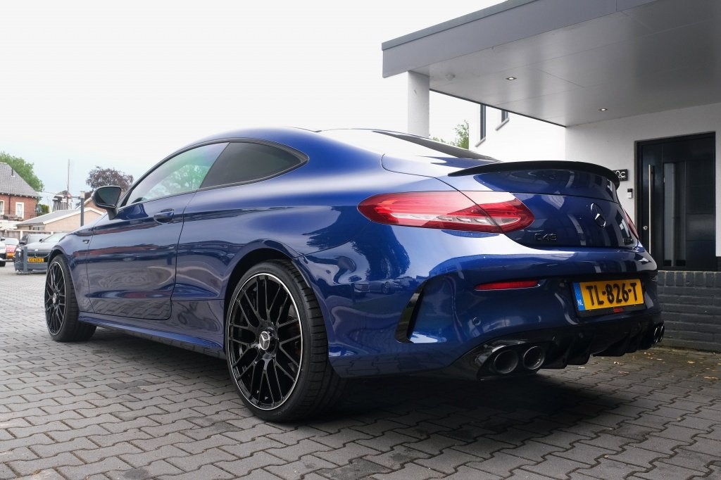 Mercedes-Benz C-Klasse Coupé 180 AMG-Line Edition 1 Pano, B, Automaat, 4 cilinders, 157 pk, Leder en Stof