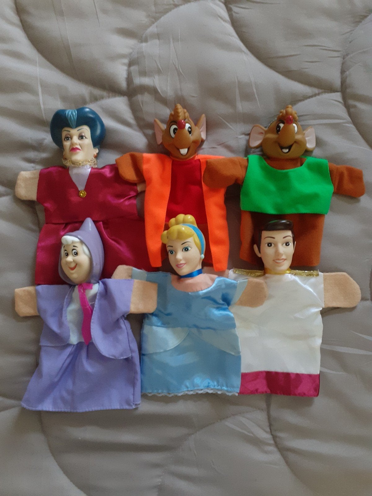 Assepoester handpoppen poppenkastpoppen, Ophalen of Verzenden, Zo goed als nieuw, Pop