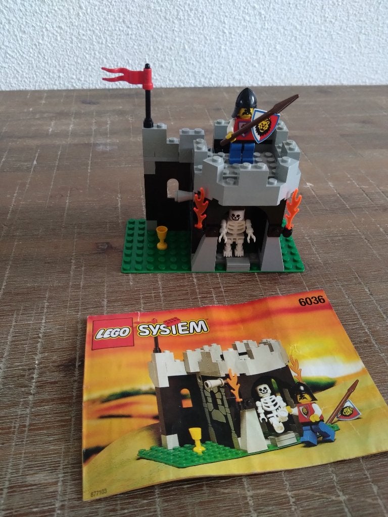 lego 6036, Compleet, Gebruikt, Overige thema's, Lego