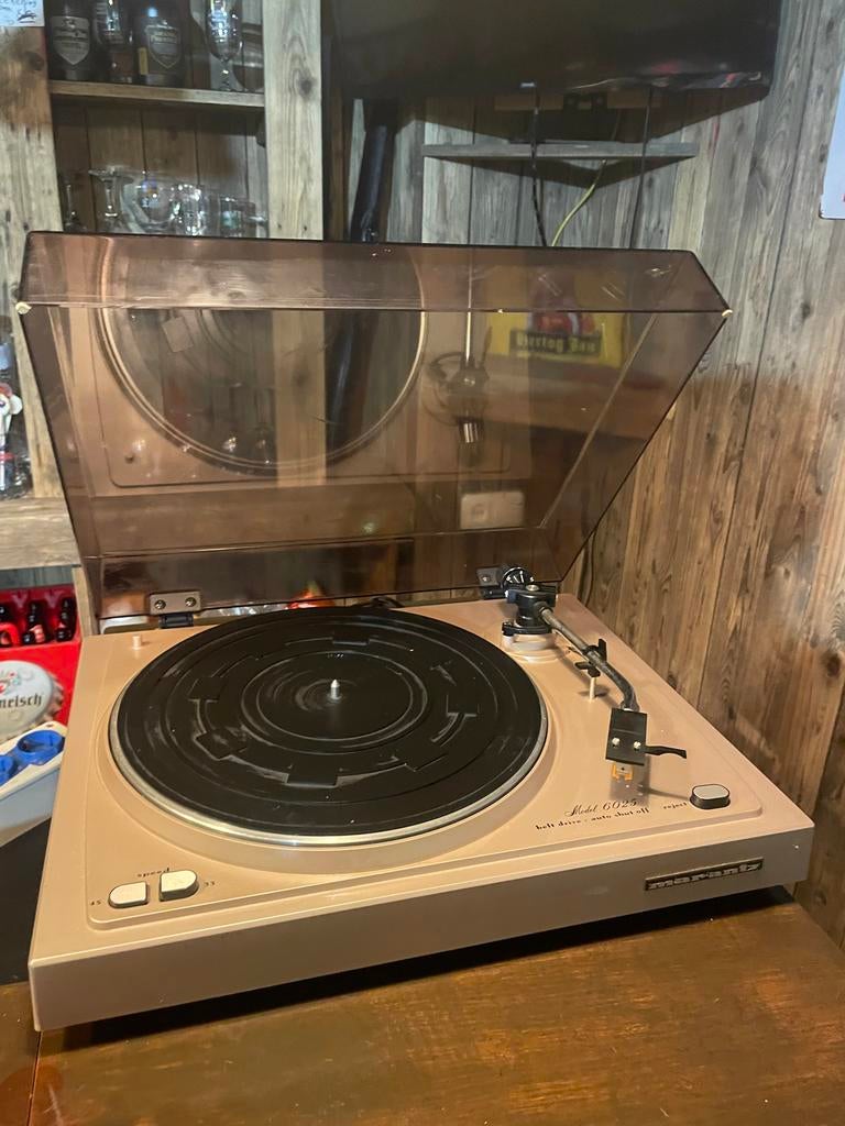 Marantz Model 6025 platenspeler, Audio, Tv en Foto, Platenspelers, Overige merken, Gebruikt, Automatisch, Ophalen of Verzenden
