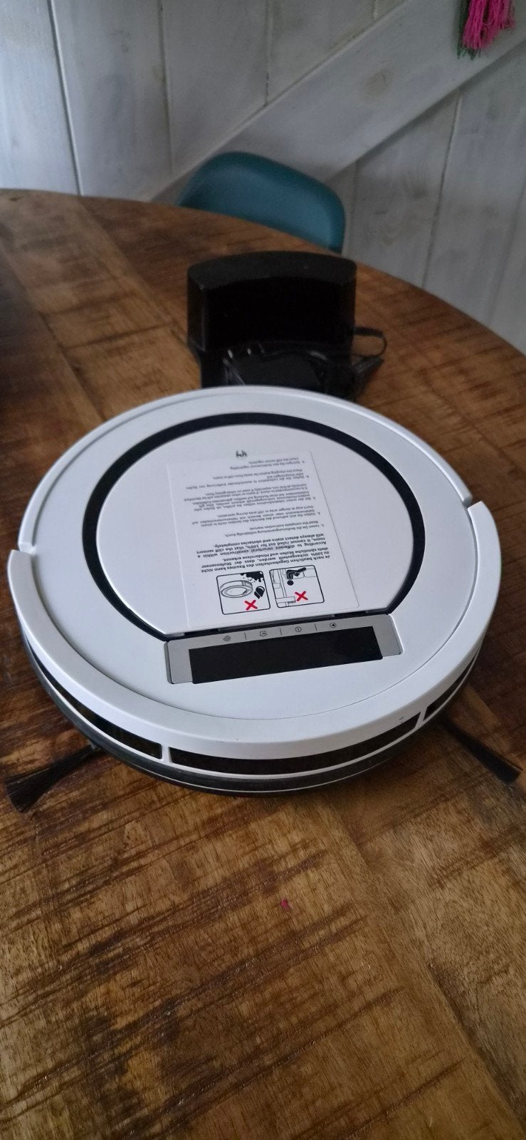 Medion MD 18600 Robotstofzuiger met laadstation, Ophalen, Overige merken, Gebruikt, Oplaadstation