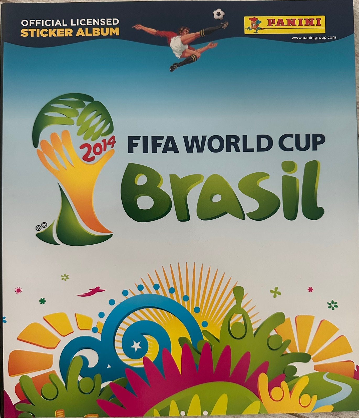 Panini album WK2014 LEEG, Ophalen of Verzenden, Nieuw, Sticker