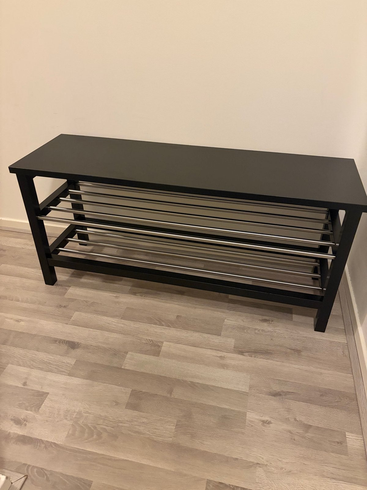 Schoenenbank - Ikea Tjusig - zo goed als nieuw, Huis en Inrichting, Ophalen, Zo goed als nieuw