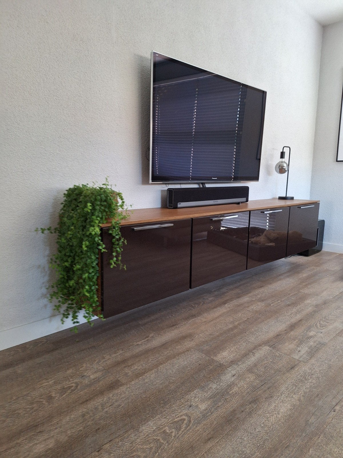 tv meubel; B 240 cm H 46 D 43,5, Huis en Inrichting, Kasten | Televisiemeubels, Ophalen, 25 tot 50 cm, 200 cm of meer, Minder dan 100 cm