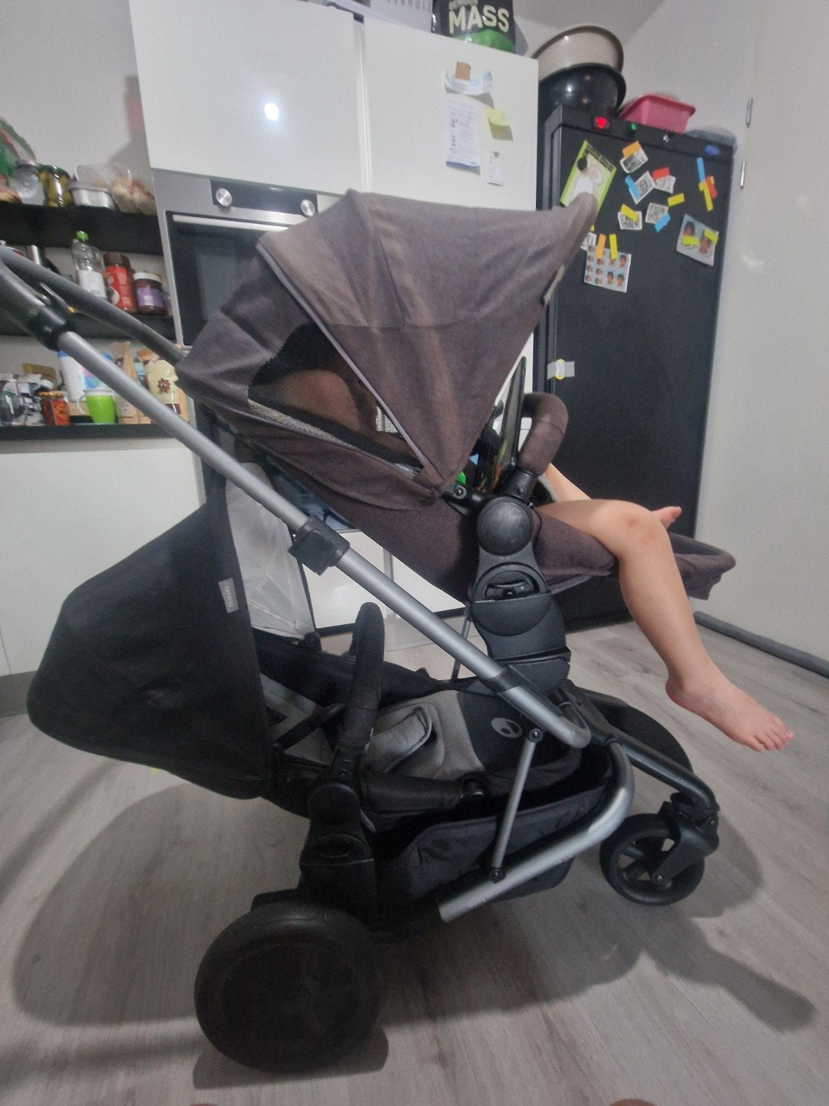 Easywalker Harvey 3 Combiwagen -  Comfortabel, Gebruikt, Combiwagen, Verstelbare duwstang, Ophalen