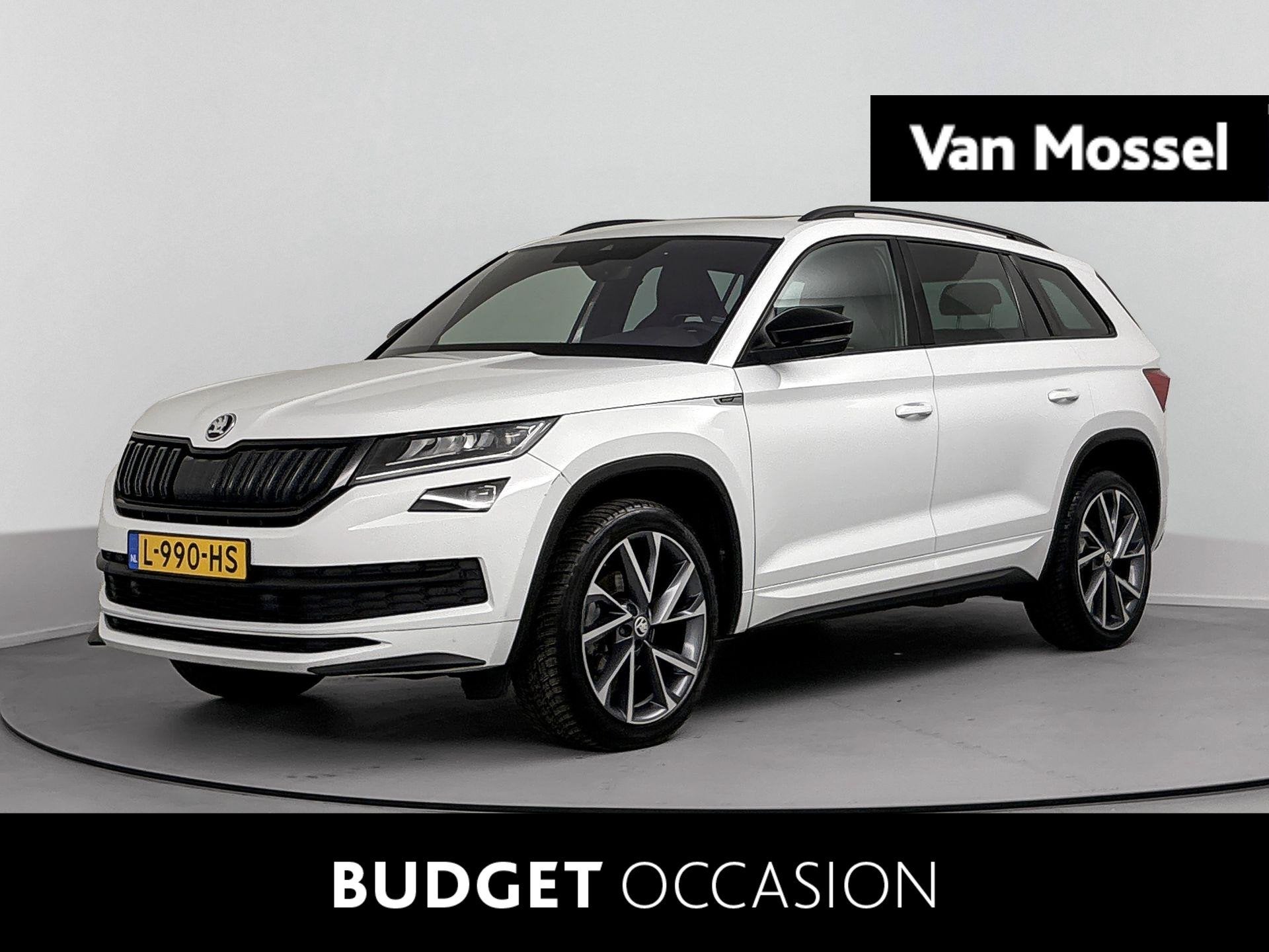 Skoda Kodiaq 1.5 TSI Sportline Business Airco | Achteruitrij, Auto's, Skoda, 12 maanden, Automatische klimaatregeling, 4 cilinders