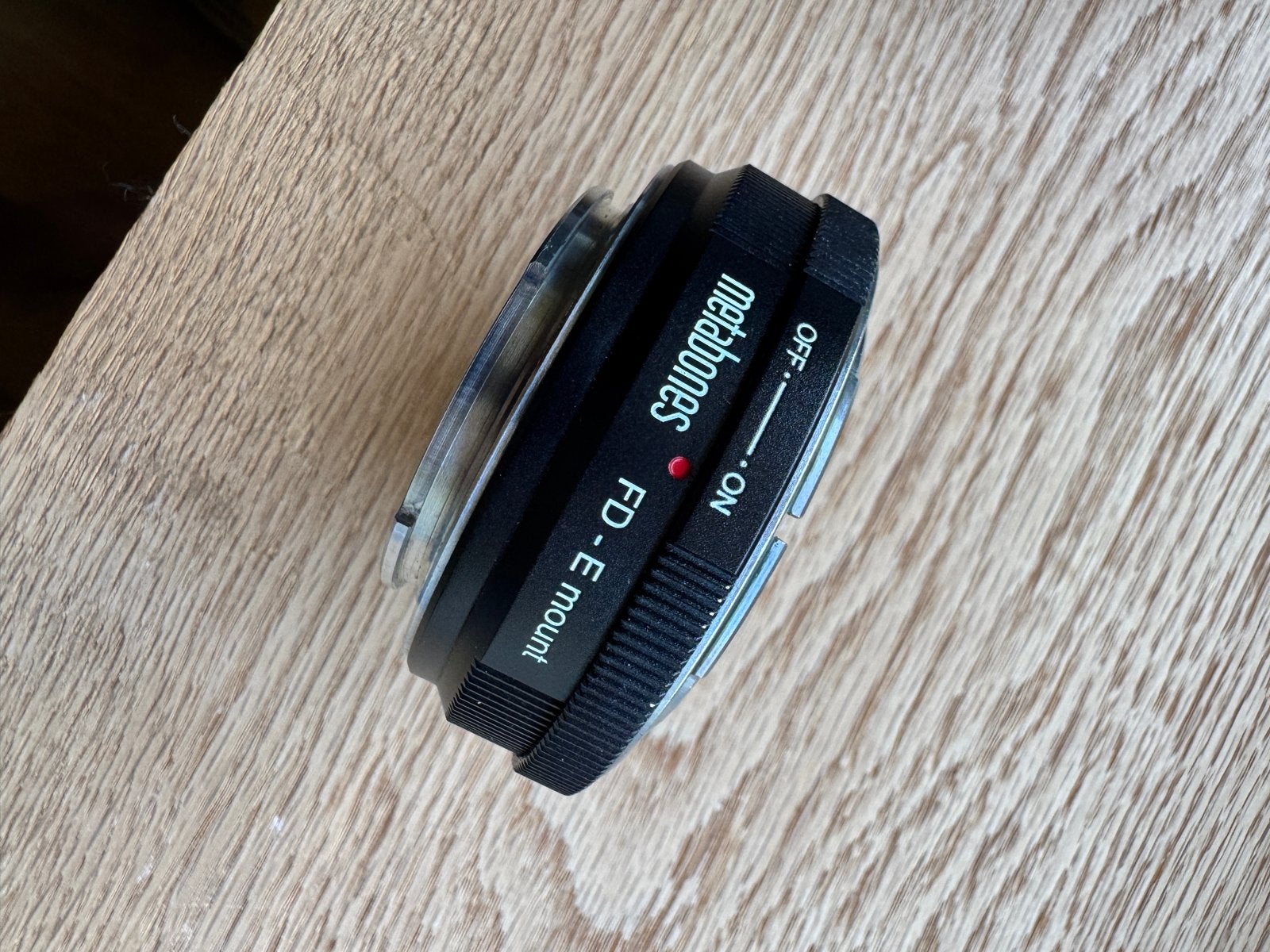 Metabones FD-E Mount Adapter voor Sony E-mount camera's, Audio, Tv en Foto, Fotografie | Lenzen en Objectieven, Verzenden, Zo goed als nieuw