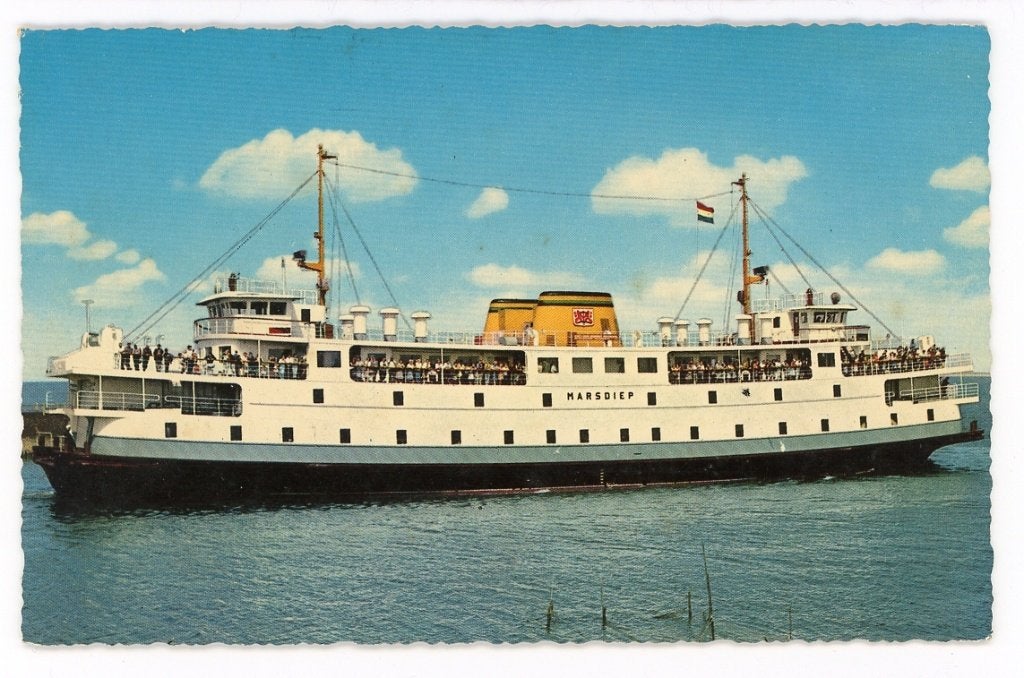 Scheepvaart, Verzenden, 1960 tot 1980, Gelopen, Noord-Holland