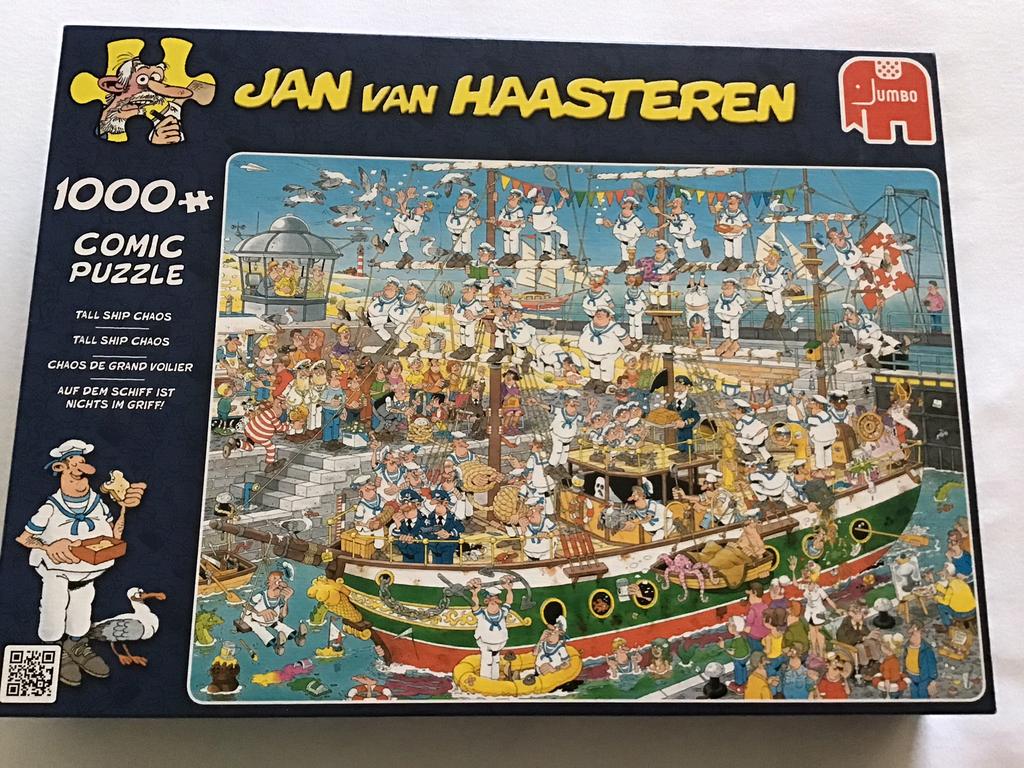 6 Jan van Haasteren puzzels, Hobby en Vrije tijd, Denksport en Puzzels, Ophalen, 500 t/m 1500 stukjes, Zo goed als nieuw
