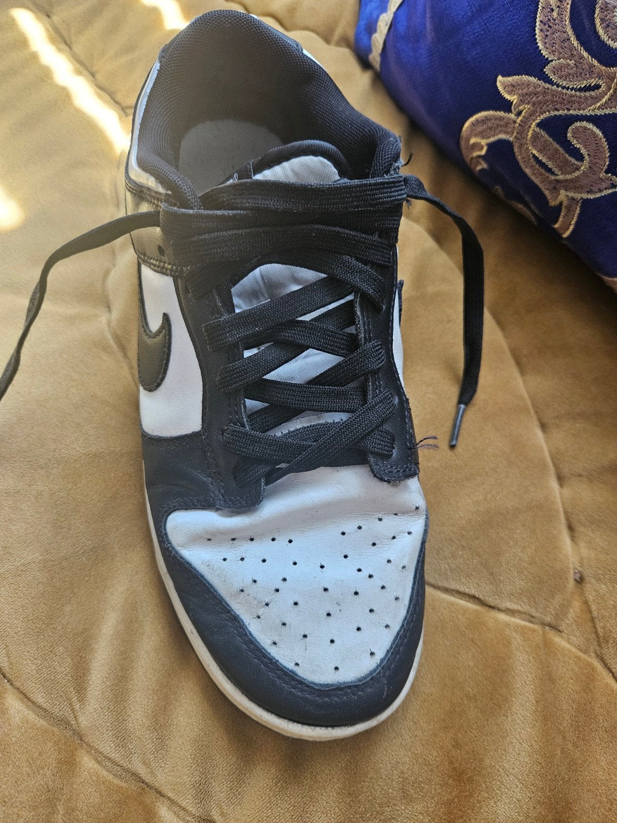 Nike Dunk Low Zwart Wit - Maat 41, Kleding | Dames, Schoenen, Ophalen of Verzenden