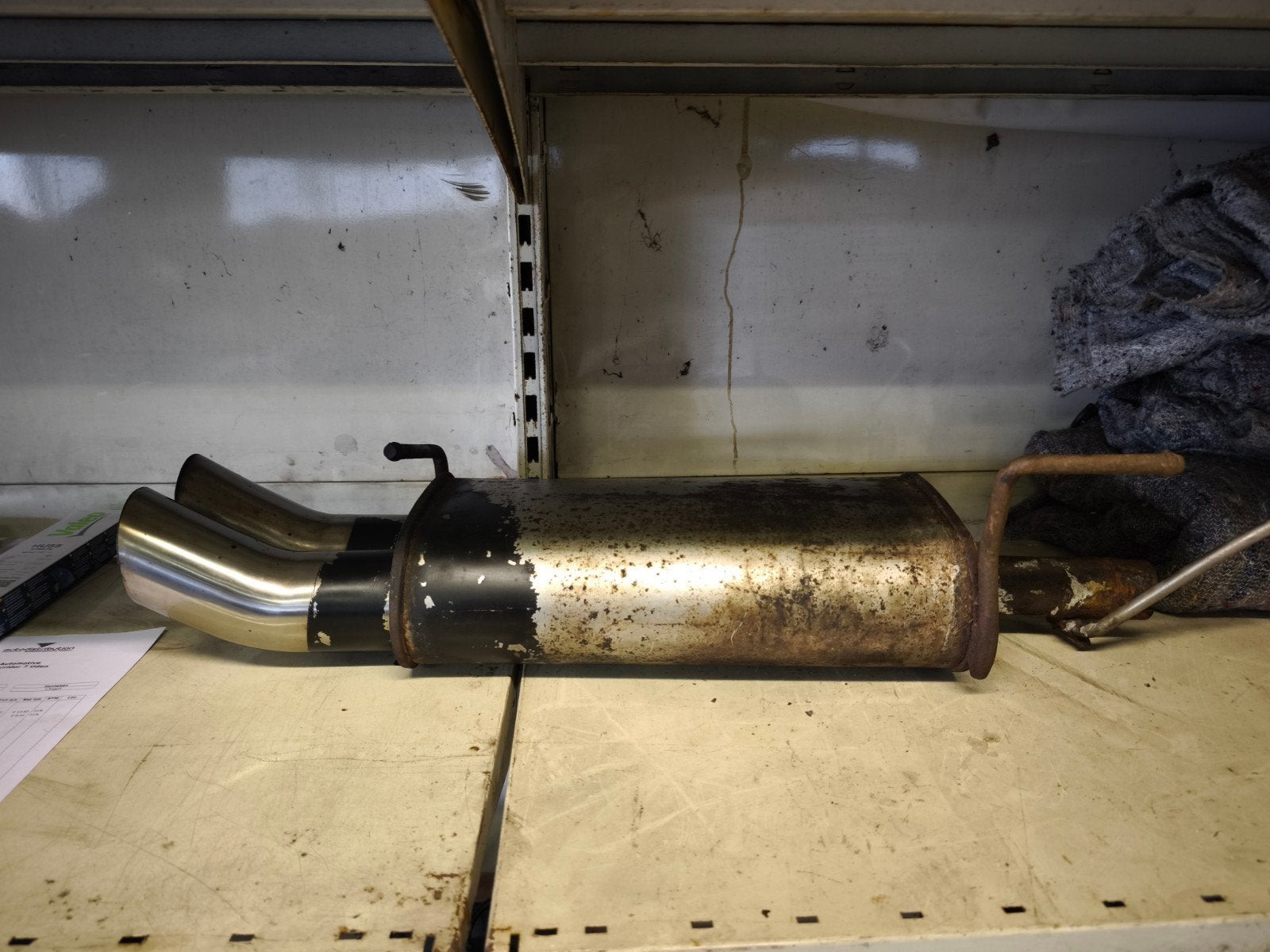 Novus einddemper vw golf 4 / 3 uitlaat, Ophalen, Gebruikt, Volkswagen