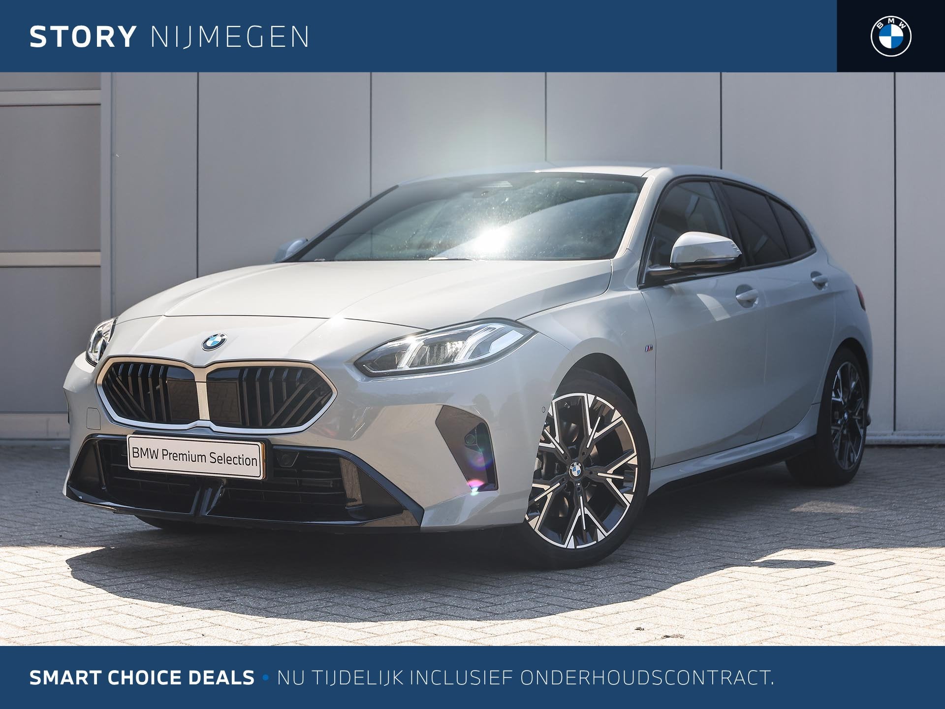BMW 1 Serie 120 M Sport Automaat / Sportstoelen / M Adaptief, Auto's, Dealer onderhouden, 156 pk, Met garantie (alle), Origineel Nederlands