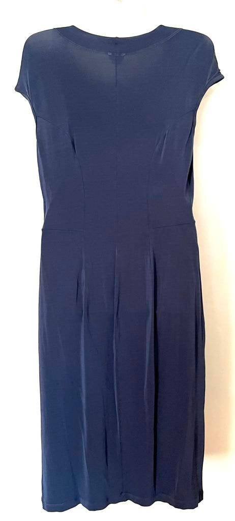 Transit jurk maat 36, Blauw, Ophalen of Verzenden, Zo goed als nieuw, Knielengte