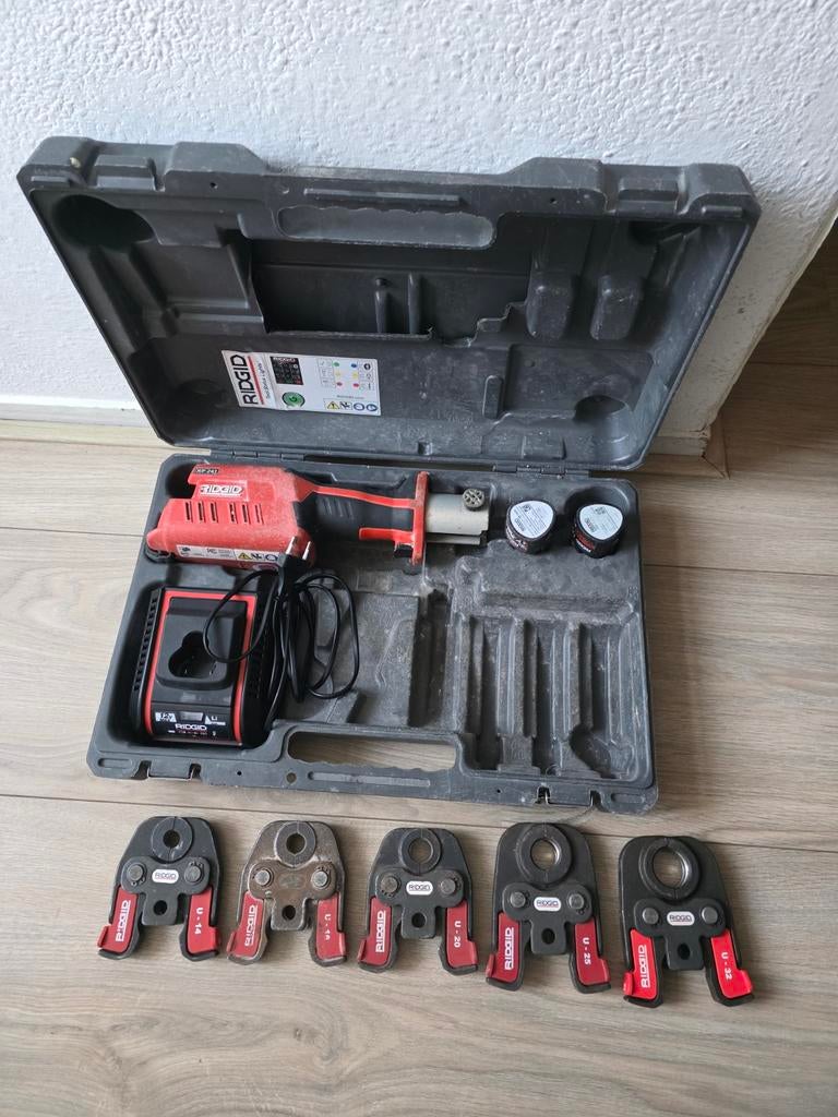 Ridgid perstang RP241 - uponor wavin persbekken, Ophalen of Verzenden